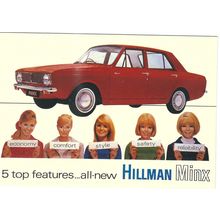 OPIE PUBLISHED MOTOR CAR THE HILMAN MINX UK FREE POST