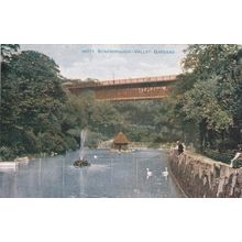 ED 364 SCARBOROUGH - VALLEY GARDENS . PRINTED POSTCARD