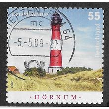 GER 2007 €0.55 (S/A) 'LIGHTHOUSES -HORNUM' FINE USED (EBID60-327)