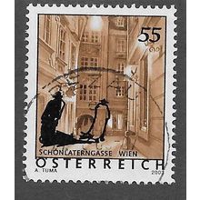 AUT 2005 55c on 4c ' TOURISM' FINE USED (EBID73-215)