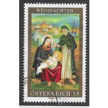 AUT 2006 55c 'CHRISTMAS' FINE USED (EBID73-257)