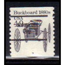 2124a 4.9c Buckboard Very Fine MNH Dry Gum CNS 3 Gap RS PA5815