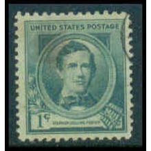 Used 879 1c Stephen Foster Fine Plus M10421