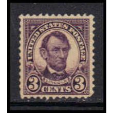 555 3c Abraham Lincoln Fine MNG K4527