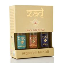 Organic Argan Oil Hair & Body Kit[ 3 bottles: Each .33 oz ]