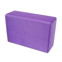 Foam Yoga Block [ 3" X 6" X 9" Purple ]