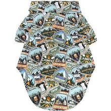 Hawaiian Camp Shirt - Camping Adventure X-Small