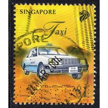 Singapore 1997 Transportation - Taxi $1 Used
