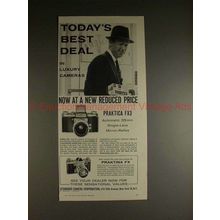 1959 Praktica FX3 & Praktina FX Camera Ad - Best Deal!!
