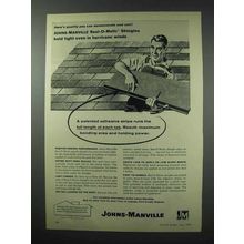 1959 Johns-Manville Seal-o-Matic Shingles Ad