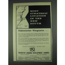 1967 Tidewater Virginia Development Council Ad!