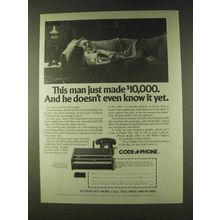 1979 Code-a-Phone 555 Phone Answering System Ad