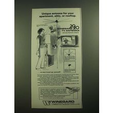 1979 Winegard 20 20 TV Antenna Ad - For Apartment, Attic or Rooftop