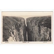 Huntsman's Leap Pembrokeshire RP Postcard 26