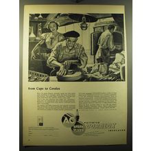 1950 AC Spark Plugs Ad - From cups to coralox