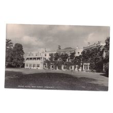 GRAND HOTEL, NEW FOREST, LYNDHURST, HAMPSHIRE unused vintage postcard RP =