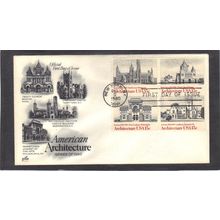 FDC Art Craft 1838-1841 15c Architecture (Cachet-U/A) CV00313