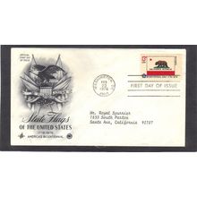 FDC Art Craft 1663 13c California (Cachet-Typed/A) CV41831