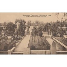 Vouziers Frankreich Hildengrab WW1 1914 German Old Postcard