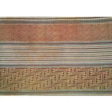 Peru Tejido Cultura Chancay Zoomorfas Y Rayas Tapestry Postcard