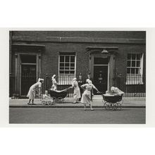 Nanny Nannies At 10 Downing Street 1950s Policeman Award Postcard