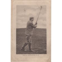 Alfred Lyttelton Golfer Cricketer MP Secretary Of State Old Postcard