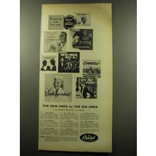 1959 Capitol Records Advertisement - The new ones by the big ones
