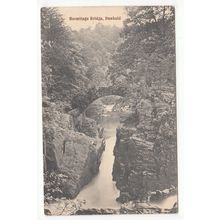 Hermitage Bridge Dunkeld Postcard Perthshire Scotland GWW