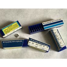 NEW lot 50 TELEDYNE FIRTH STERLING SNMG-323T 3S F1 CERMET INSERTS, GRADE SD3,SV