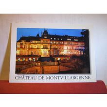 CHATEAU de MONTVILLARGENNE, FRANCE used postcard 2001 pm =