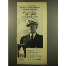 1961 Old Spice After Shave Lotion Advertisement