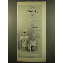 1961 Guerlain Imperiale and Extra Dry Eau de Cologne Advertisement