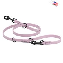 Dog Pet Adjustable Multi-Purpose Leash - W3/4" x L7' - Pastel Purple
