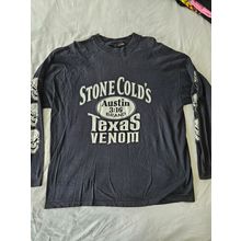 Wwf Stone Cold Steve Austin texas venom Long sleeve tshirt Vintage Xlarge Excell