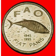 Ⰶ FAO 1945 FISH AND MARTEN: YUGOSLAVIA CROATIA★2 KUNAS 1965★LOW START★NO RESERVE
