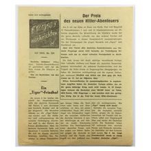 Original WW2 Russian/Soviet Air Drop Leaflet. - Code 2646. - 1943.
