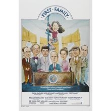 First Family (1980)_1 Movie Film Poster Canvas iconic design
