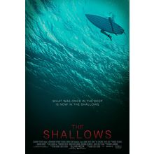 THE SHALLOWS (2016) 1 Poster Canvas Movie Film Print A0 A1 A2 A3 A4 A5 A6 Art Wa