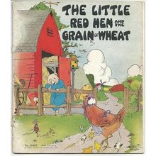 The Little Red Hen and the Grain of Wheat children's book (1935)