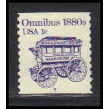 1897 1c Omnibus Very Fine MNH Dry Gum CNS 2 PA5447