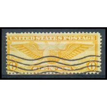 Used C19 6c Winged Globe Average WA0416