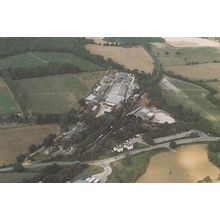 Sheffield Park Station Birds Eye View in 1990 Sussex Postcard