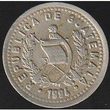 1994 Guatemala 10 Centavos Coin