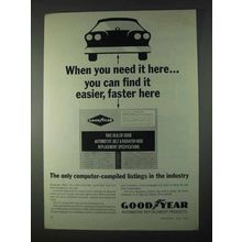 1966 Goodyear Automotive Replacement Products Ad