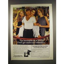 1980 BVD Underwear Ad - The Irresistible Fit