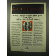 1980 Leupold Scopes Ad - Last a Lifetime