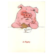 A PIGSTY humour.. ..unused postcard by Silvey Jex =