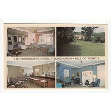 Winterbourne Hotel Bonchurch Isle of Wight Postcard 535