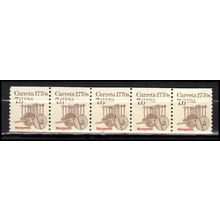 2255 7.6c Carreta Fine MNH Dry Gum PNC 1/5 X2942