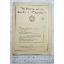 1946 Journal of Institute of Transport Vol. 22, No. 7